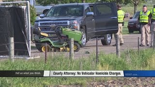 Woman in deadly crash won't be charged with motor vehicle homicide