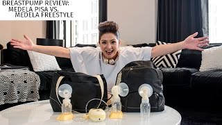 BREASTPUMP REVIEW:  MEDELA PISA vs. MEDELA  FREESTYLE | Cat Arambulo-Antonio