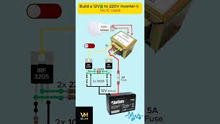 12V To 220V Inverter Diy Free Power Hack