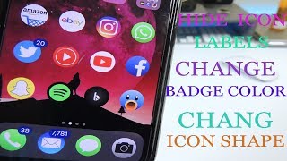 New Hide Icon Labels, Change Badge Colore & Much More With Houdini 2 screenshot 1
