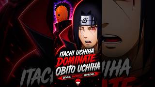 Obito Uchiha Feared Itachi Uchiha 😱 | The Truth Behind Their Power #naruto #anime #animeshorts