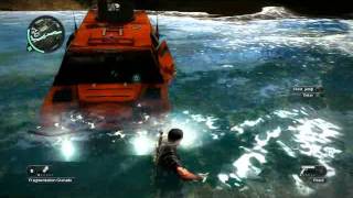 Just Cause 2 biggest crash ever