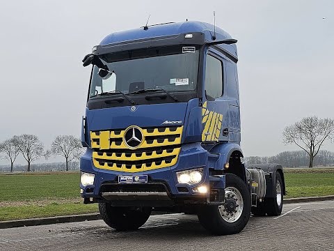 Film: Mercedes-Benz AROCS 1843 4X4 ALLRAD PTO MP5 — 2020 — prezentacja pojazdu