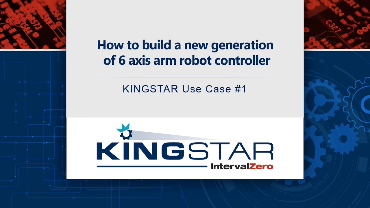 Use Case- How to build a new generation of 6 axis arm robot controller