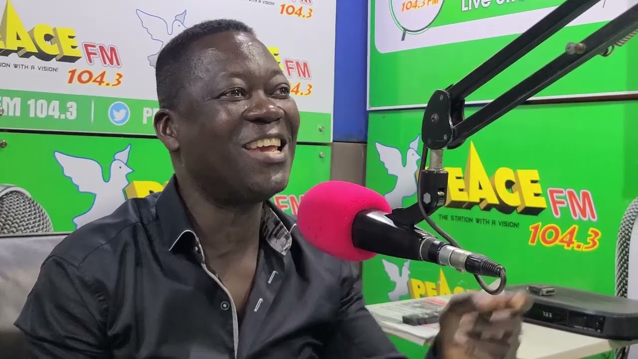 An up close session [Part 2] with the most famous musician Andy Frimpong Manso on Peace 104.3 FM