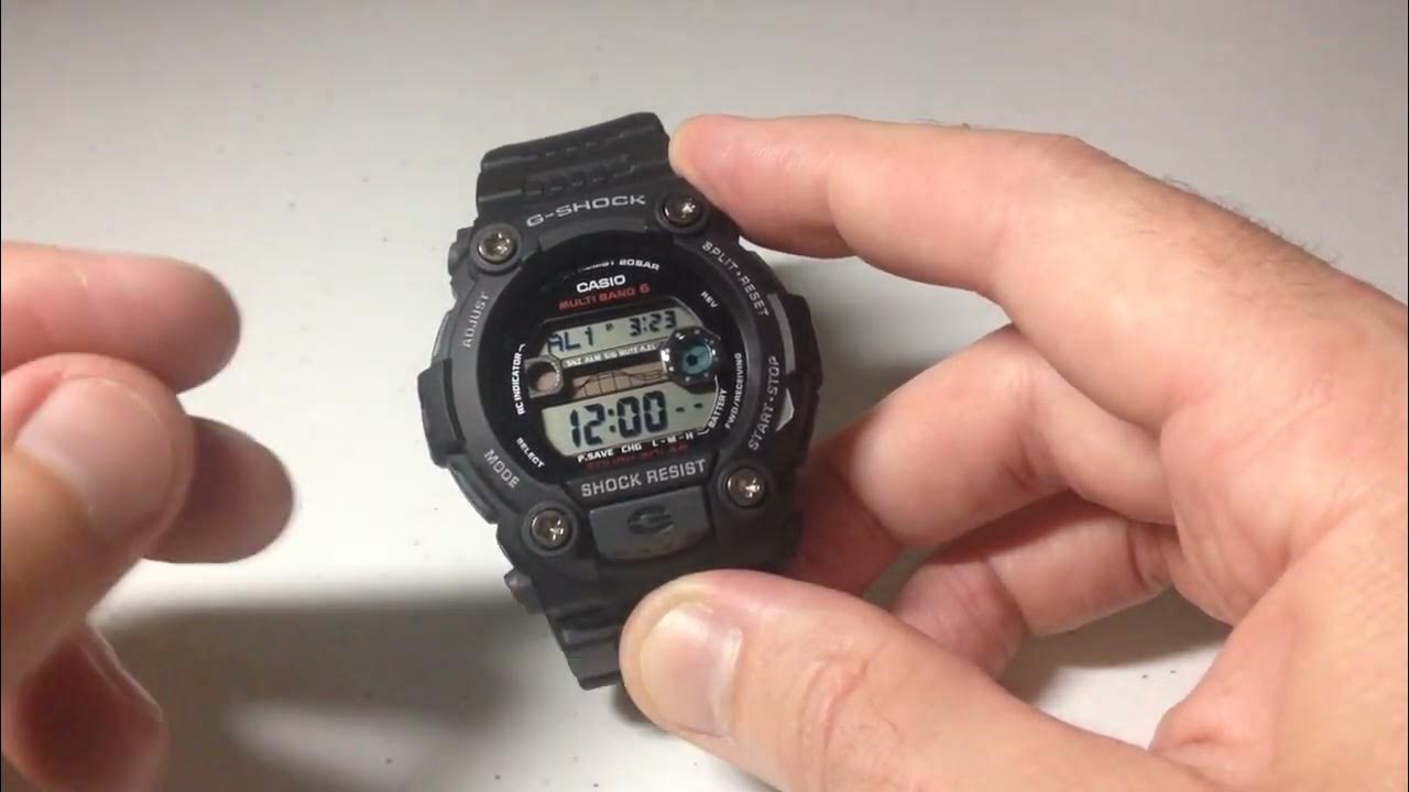 Casio GShock (GW7900) Hourly Signal / Chime YouTube