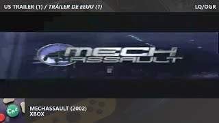 MechAssault | Xbox | 2002 | Video Game US Trailer (1) | LQ/OGR