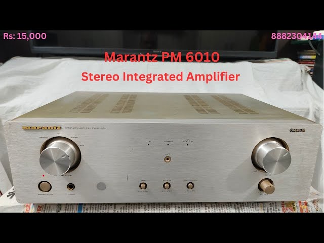 マリ Marantz | PM 6010 OSE | Stereo Integrated Amplifier | #marantz