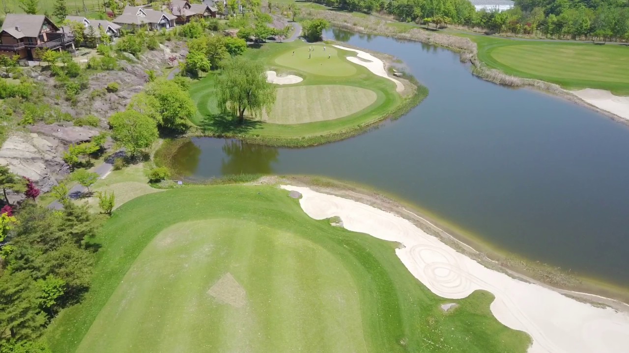블루원 상주 골프리조트 헬리캠 촬영