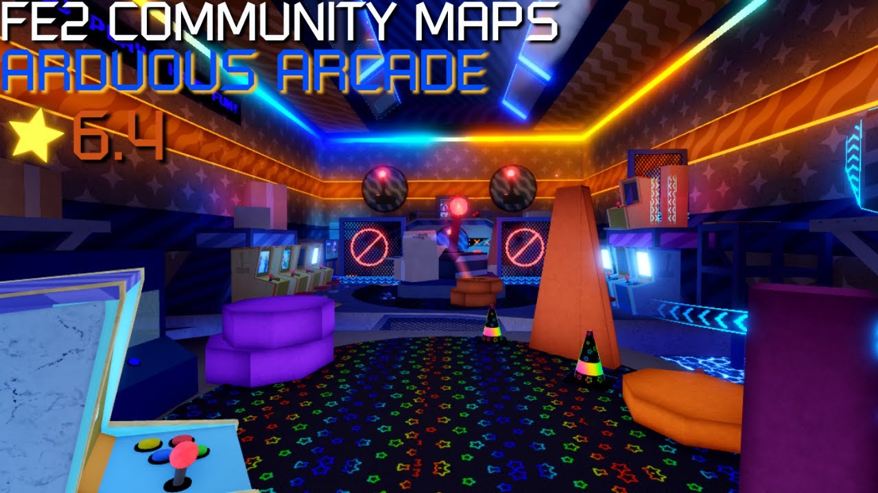 FE2 Community Maps - Arduous Arcade (Crazy+) - YouTube