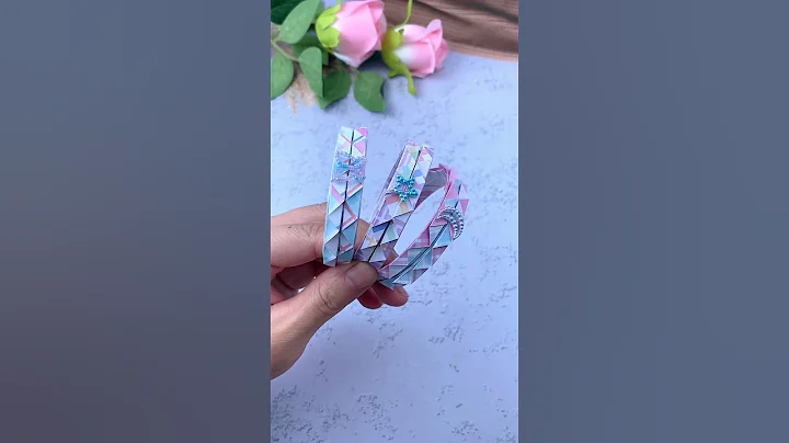 Bracelet / Bangle Origami || DIY Bangle | How to Make Paper Bracelet #shorts #short