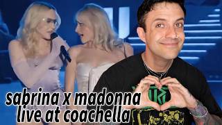 Sabrina Carpenter & Madonna - Coachella REACTION