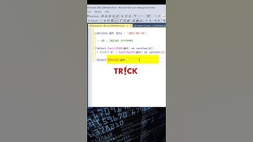 SQL | Easily Format Date With This Trick ! #sqltips | REPLACE | CONVERT