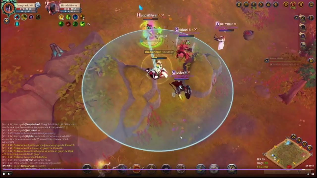 Ally healing enemy to kill arch