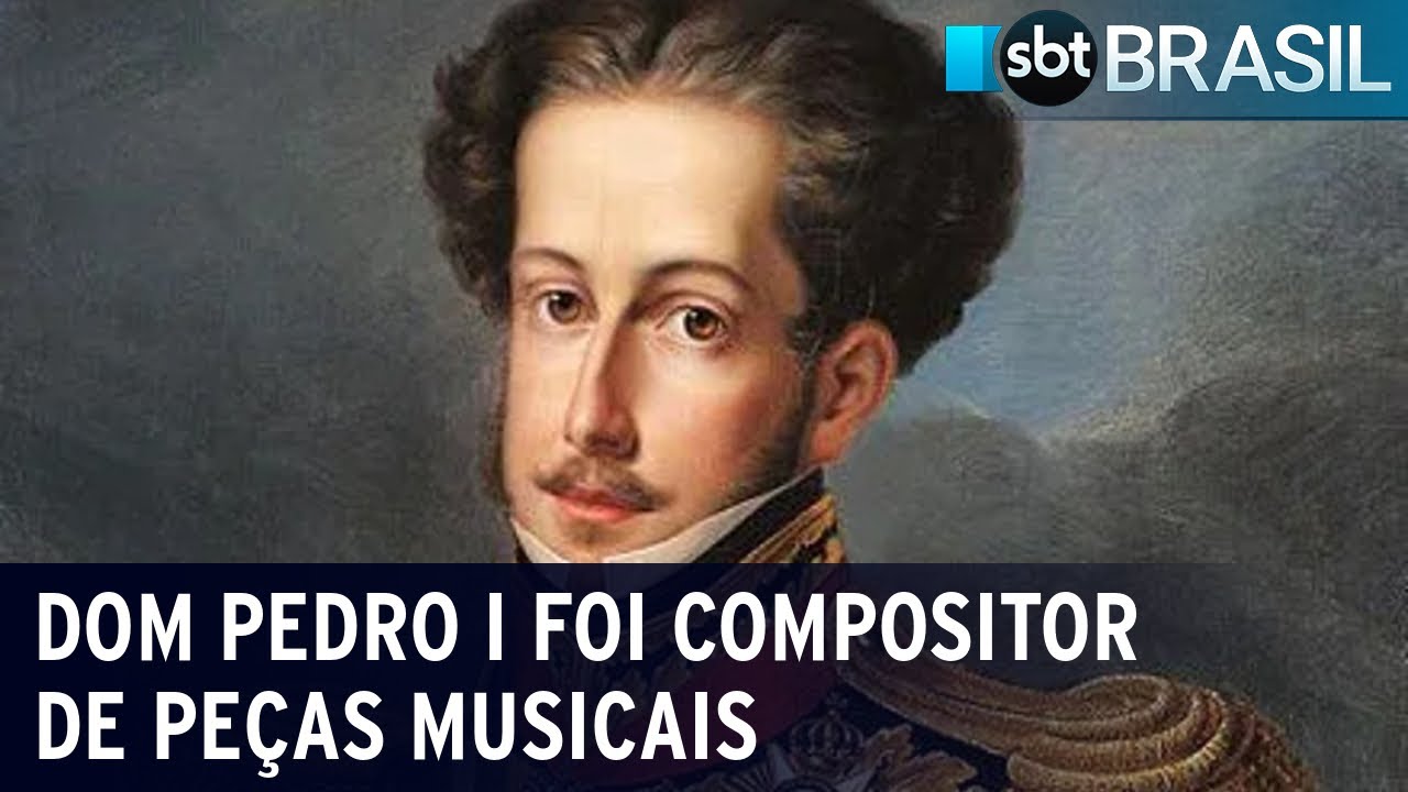 Dom Pedro I foi compositor de peças musicais para piano | SBT Brasil (17/09/22)