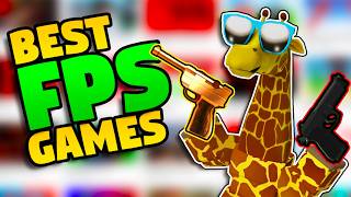 10 SICK Roblox FPS Games That You NEED To Play