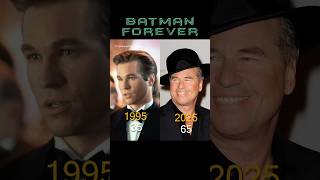 Batman Forever 1995-2025 Cast Then Vs Now