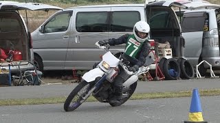 2016 11 20 Ehime Dunlop Moto Gymkhana N 77 選手 TT250R heat 1