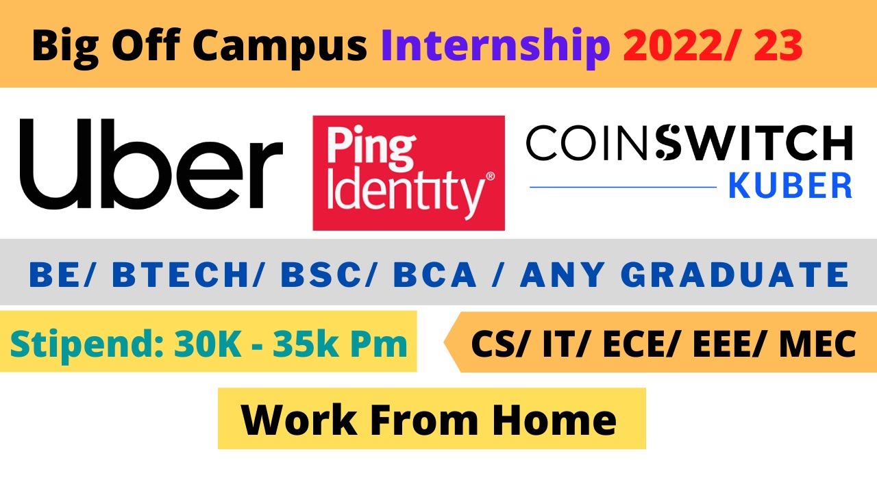 internship for 2022 batch | off campus internship 2022 | off campus internship for 2023 batch