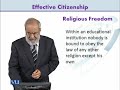 ETH100 Effective Citizenship Lecture No 10