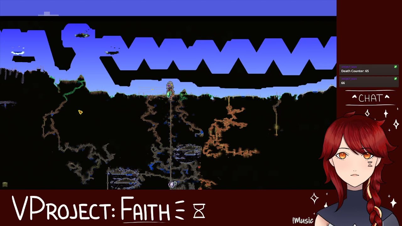 VProject_FAITH's VOD: Master Mode Terraria (8)