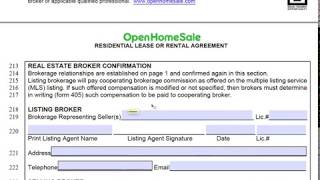 Residential Lease or Rental Agreement Tutorial (2020)