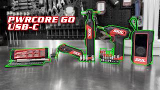 Information STOP and Check Out the new SKIL PWRCORE GO Line of Tools - Rechargeable with USB-C Update