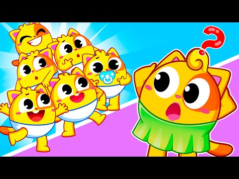 Where Is My Real Baby? 😺 Songs for Toddlers 🎶 Muffin Socks