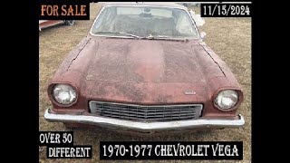BRIAN BEALER Round Up FOR SALE Over 50 different Chevrolet Vega 5k Under