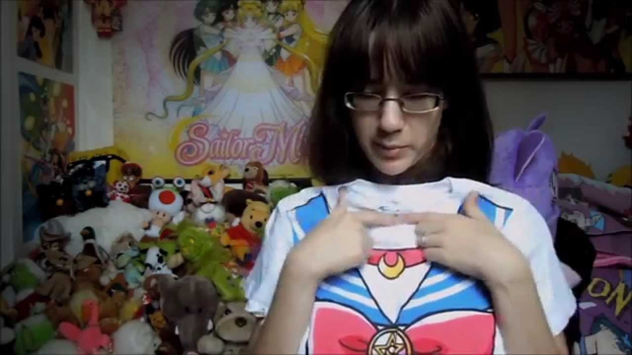Sailor Moon GE Merchandise Review and US Sold Sailor Moon Shirts