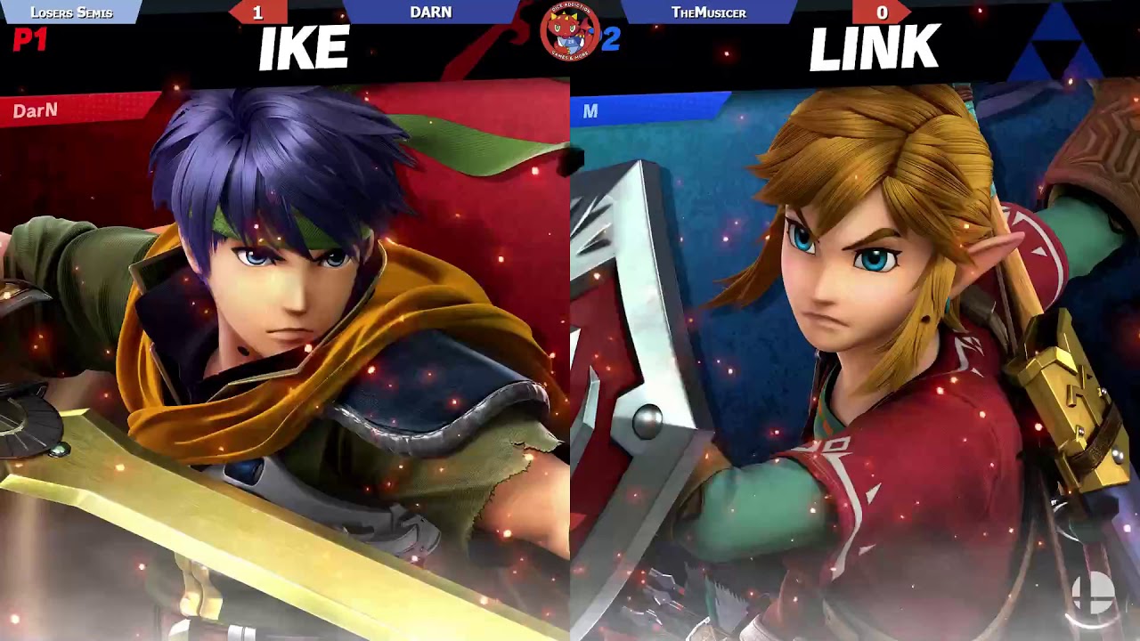 Tulsa Smash Ultimate Weekly #32 Losers Finals DARN (Ike) vs TheMusicer (DK, Link)