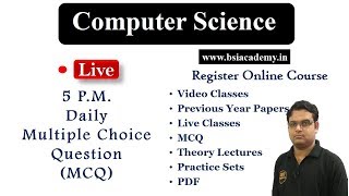 KVS PGT Computer Science MCQ || Computer Science NTA UGC NET JRF SET || DSSSB TGT CSE