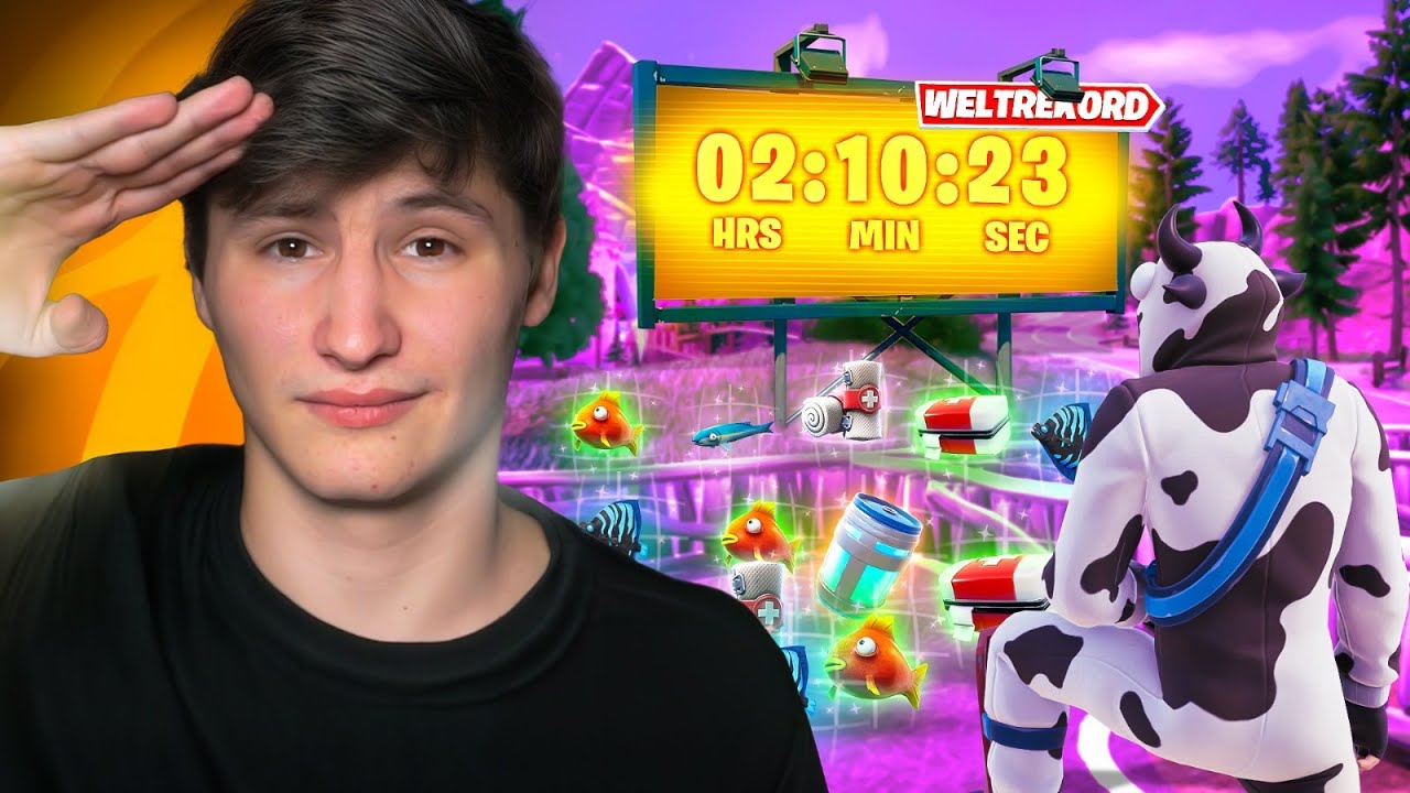 Das LÄNGSTE Game in Fortnite! (WELTREKORD)