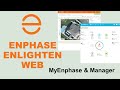 Enphase enlighten web applications et profil de production