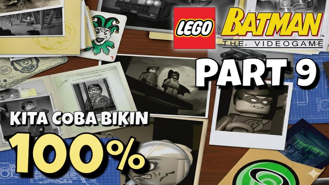 PAKE MINIKIT DETECTOR ENAK! NYARI RED BRICK DETECTOR - LEGO Batman: The Videogame