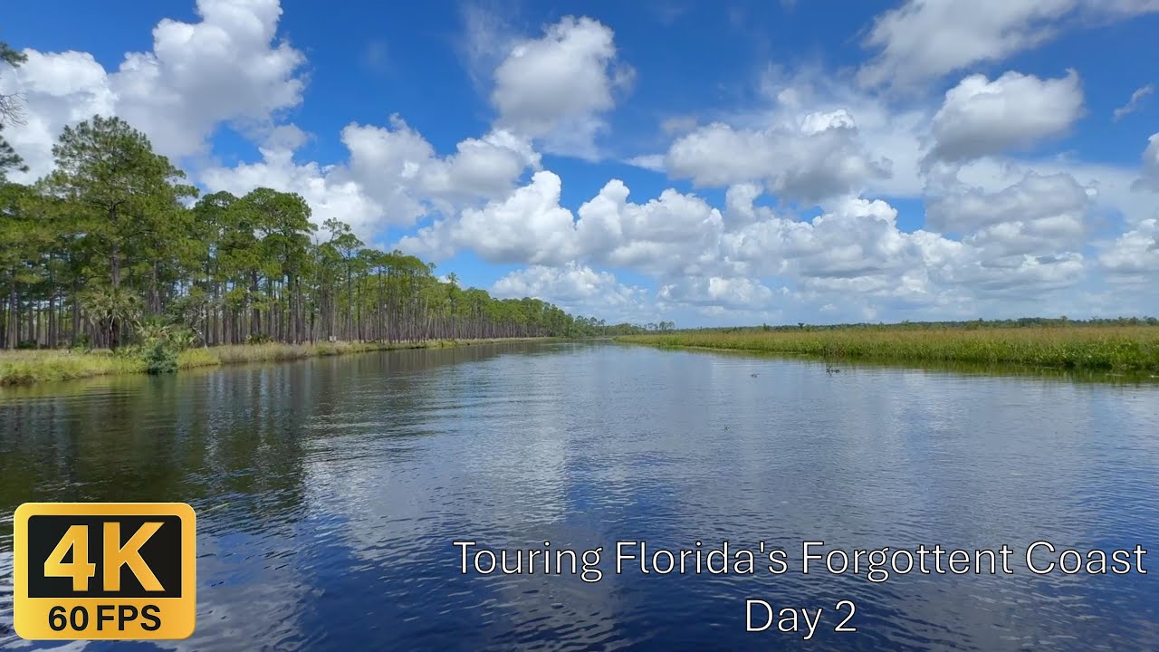 Exploring Florida’s Forgotten Coast Day 2 🌅 | Hidden Coastal Gems & Scenic 4K Drive