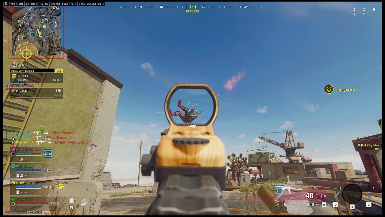 Day 7 - Area 99 - KBM - Quads Win - 4 KD - Final Kill - #warzone # ...