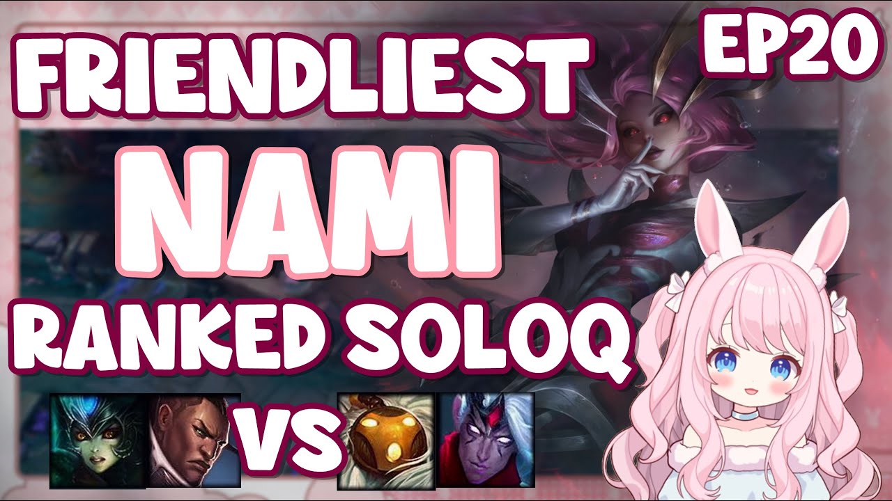 Friendliest Nami Lucian vs Bard Varus League of Legends Ranked Game Commentary