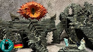 Dol Guldur Ruinen Gestaltung und Bemalung Geländebaututorial / Mittelerde Tabletop