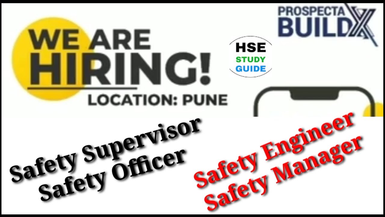 Safety Jobs Vacancy Safety Supervisor/Officer/Engineer/Manager Jobs