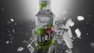 Making an energy drink ad in blender