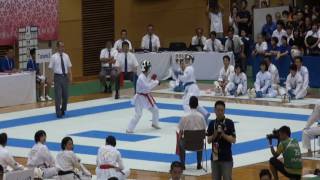 2017年 空手道 女子個人組手 T3 11 2回戦