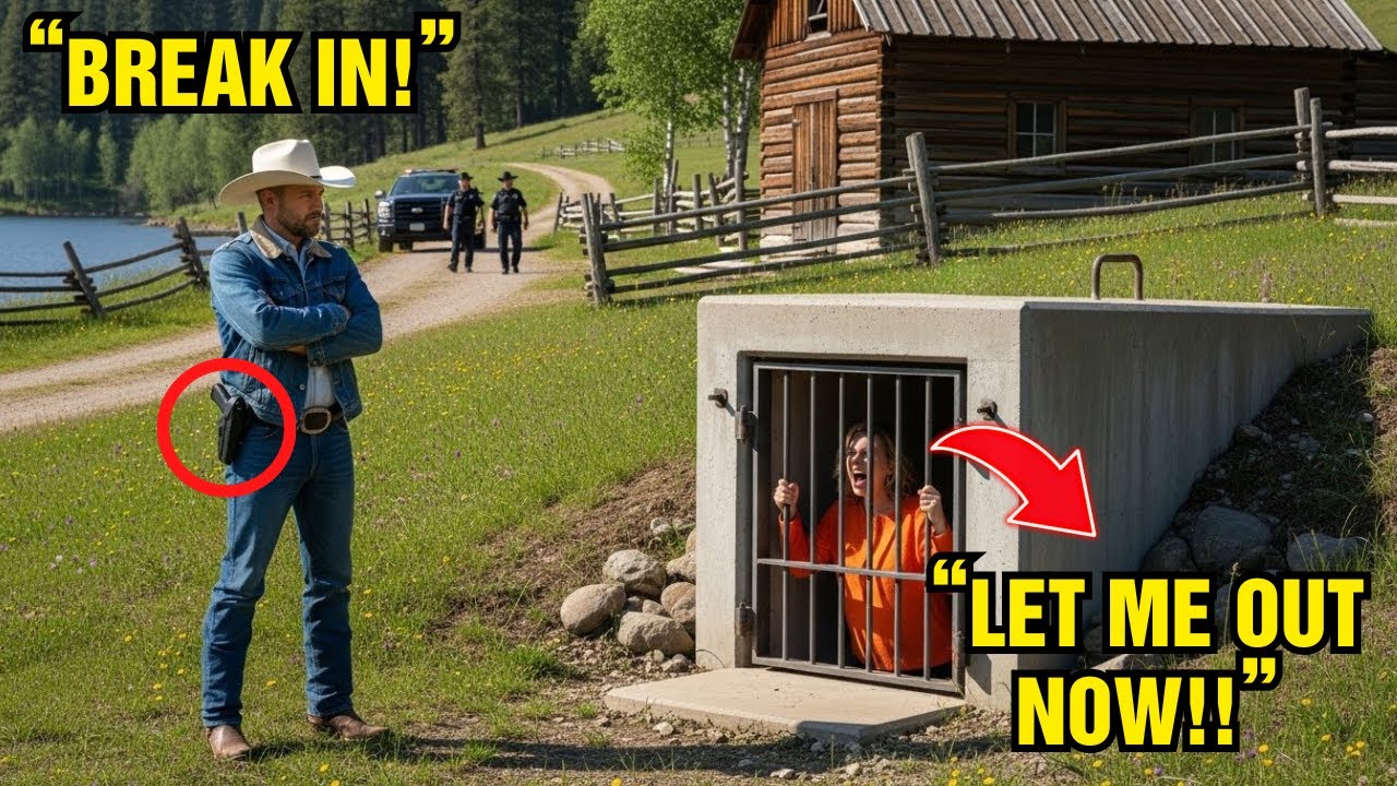 Я заметил, как Карен взламывает мой погреб, поэтому закрыл дверь и вызвал полицию.