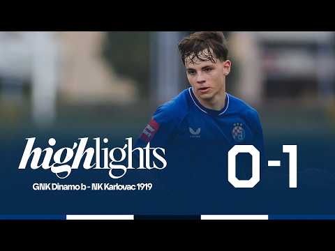 HIGHLIGHTS | Dinamo b 0-1 Karlovac