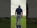 How Cameron Young sets up off the tee