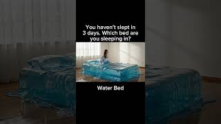 Which bed are you sleeping the hardest in #ai #aiasmr #asmr #relaxing #satisfying