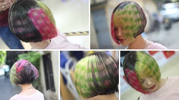 Dạy Nhuộm tóc  Cazo - Cắt tóc cực đẹp. LUANNGUYEN Tel 0966690828