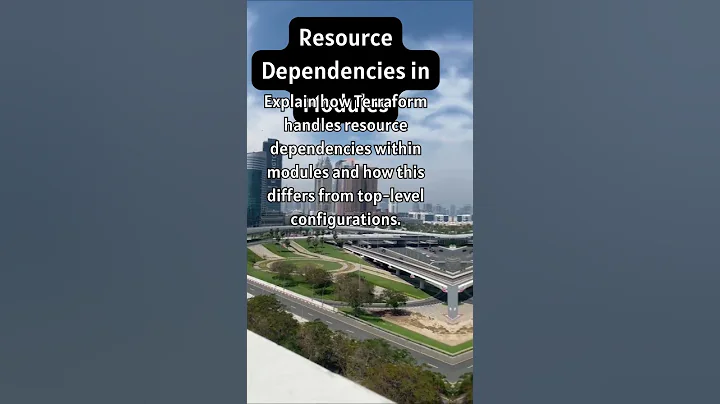 Resource Dependencies in Modules  #shorts  #devops #cloudops #terraform