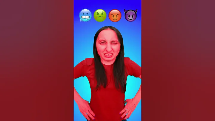 Emoji challenge - Best Funny Face 🥶🤢😡😈 #shorts by Tiktomiki