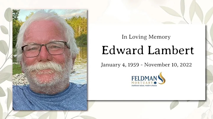Funeral Service of Edward Lambert
